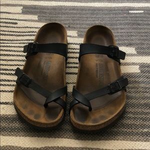 Black Birkenstocks
